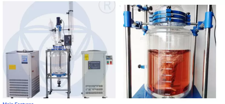 Προσαρμοσμένη εργοστασιακή τιμή Biodiesel Chemical Glass Reactor7