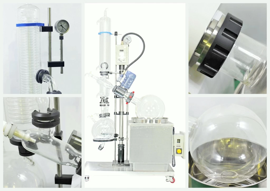 Réacteur catalytique sous vide en verre largement utilisé3