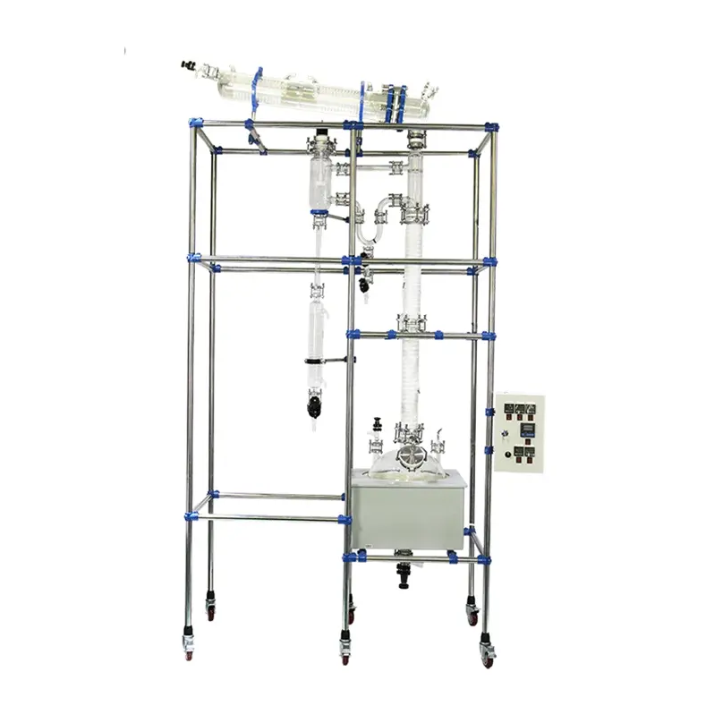 OEM Glass Jacketed Pyrolysis Reactor For Lab factory and manufacturers ...